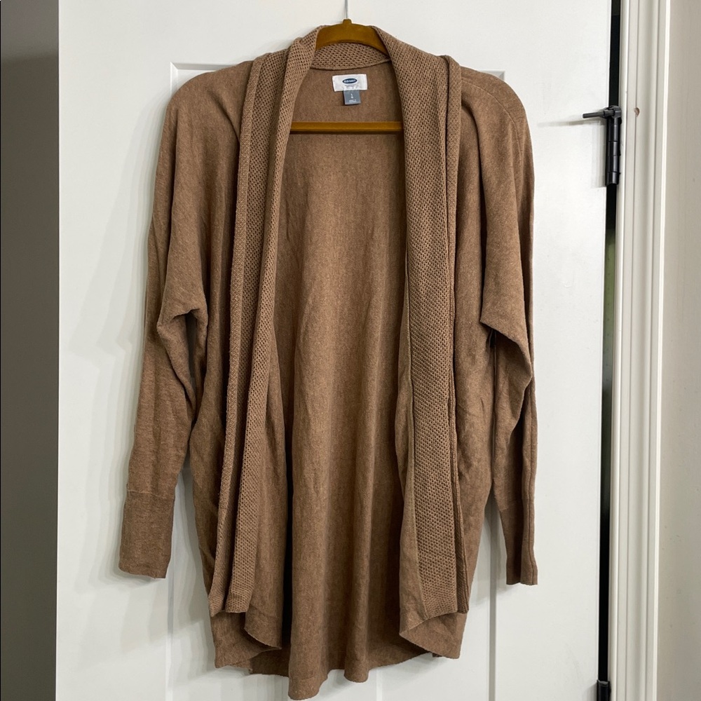 Old Navy Tan Knit Cardigan